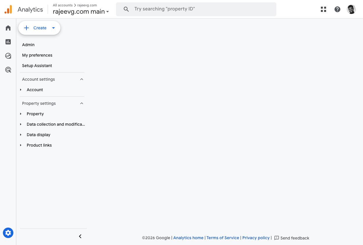 GA4 custom definitions page